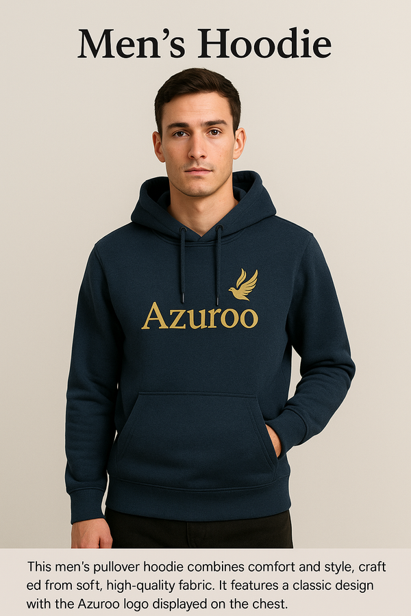 Azuroo Powder Blue Horizon Hoodie
